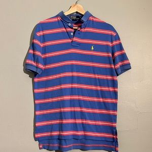 Blue Striped polo from Polo by Ralph Lauren (Men’s S)